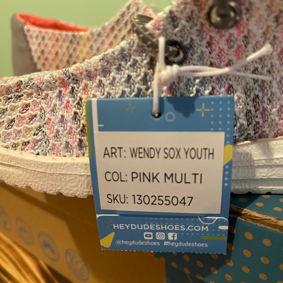 Buckle Hey Dude Wendy Sox Pink Multi 